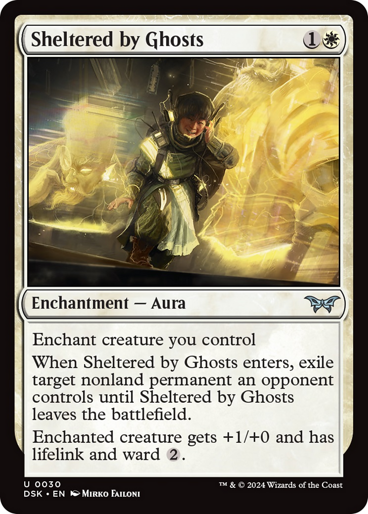 Sheltered by Ghosts [Duskmourn: House of Horror] | Eastridge Sports Cards & Games