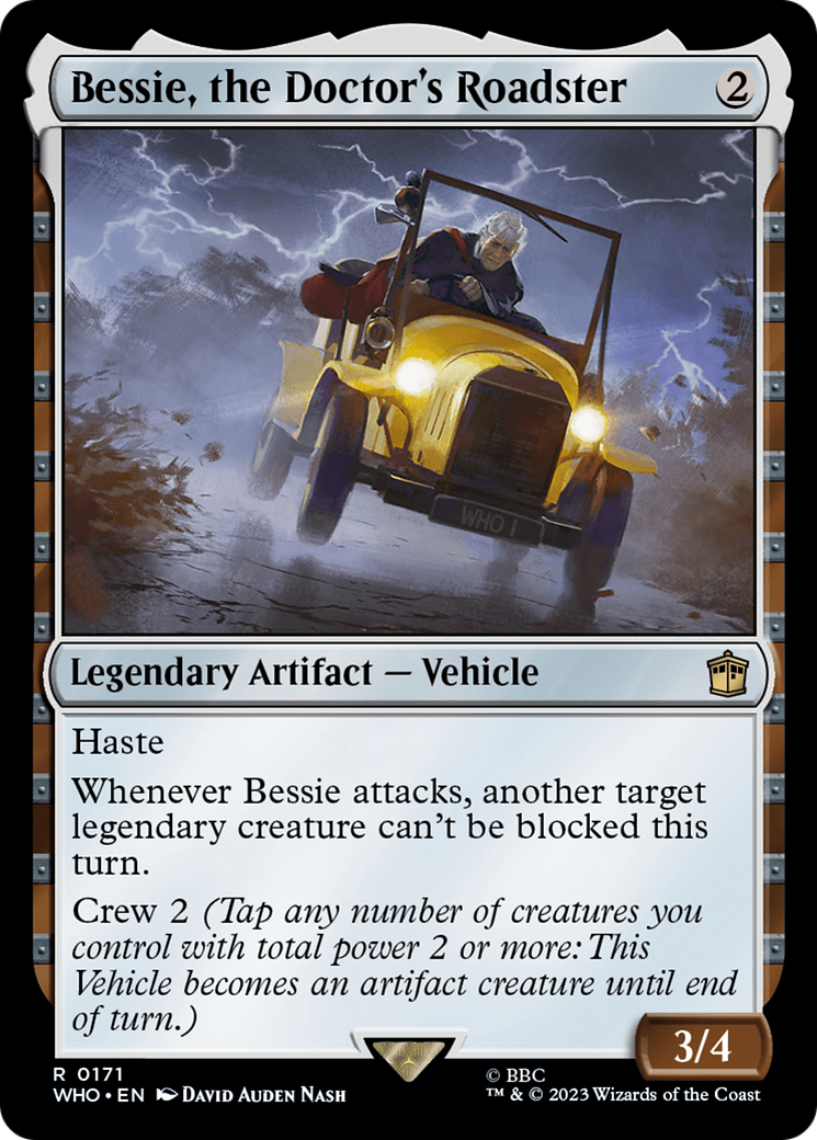 Bessie, the Doctor's Roadster [Doctor Who] | Eastridge Sports Cards & Games