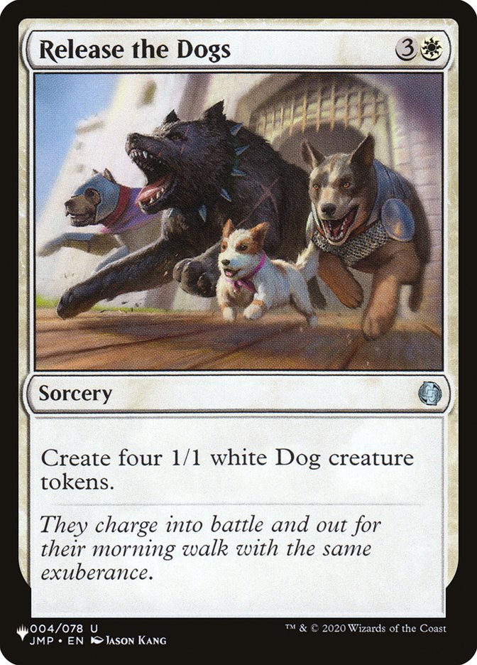 Release the Dogs [The List] | Eastridge Sports Cards & Games