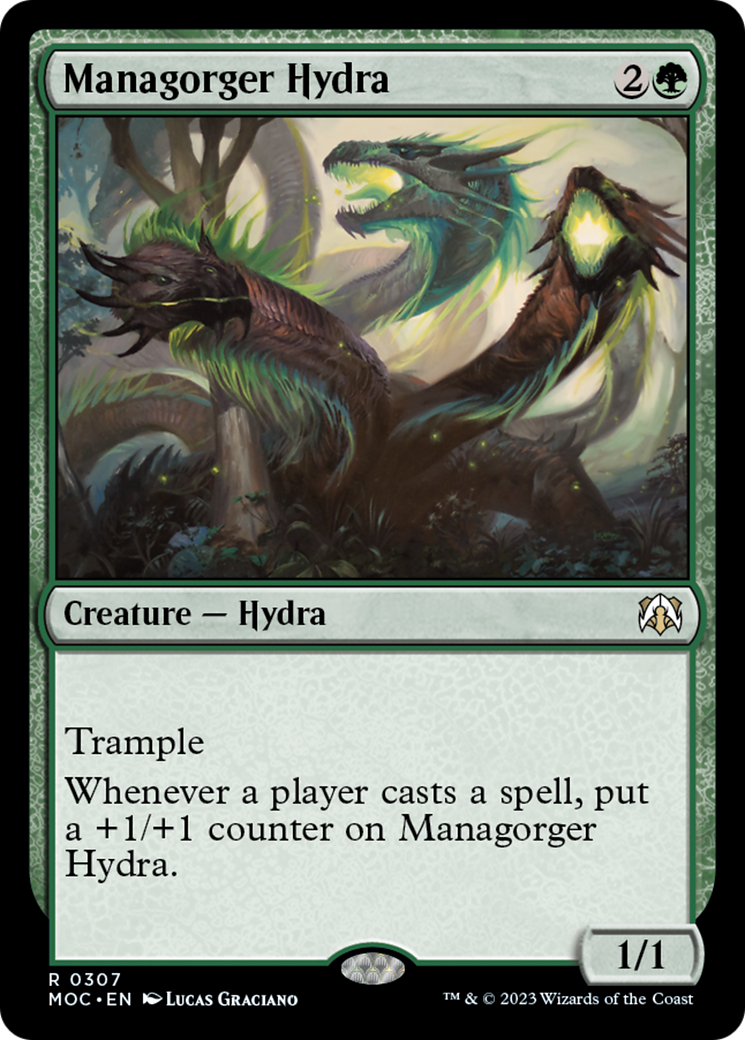 Managorger Hydra [March of the Machine Commander] | Eastridge Sports Cards & Games