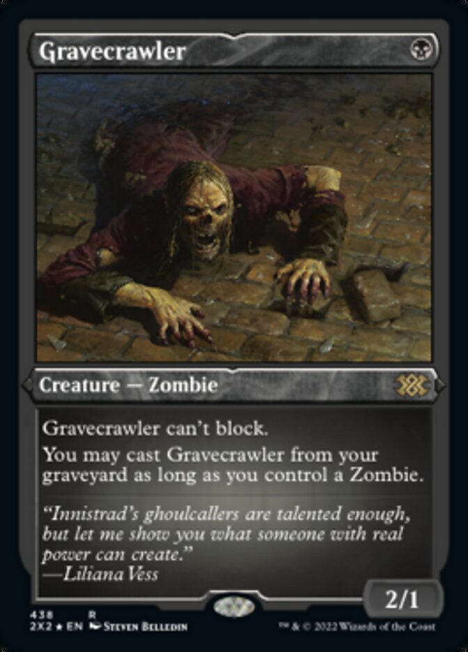 Gravecrawler (Foil Etched) [Double Masters 2022] | Eastridge Sports Cards & Games