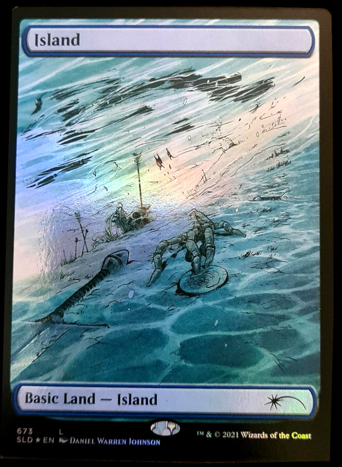 Island (673) [Secret Lair Drop Promos] | Eastridge Sports Cards & Games