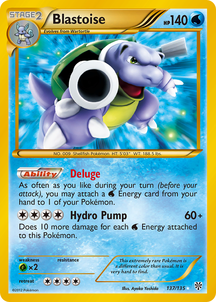 Blastoise (137/135) [Black & White: Plasma Storm] | Eastridge Sports Cards & Games