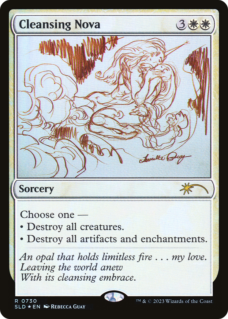 Cleansing Nova (Sketch) [Secret Lair Drop Promos] | Eastridge Sports Cards & Games