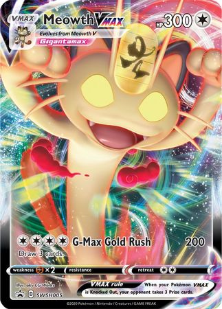 Meowth VMAX (SWSH005) [Sword & Shield: Black Star Promos] | Eastridge Sports Cards & Games