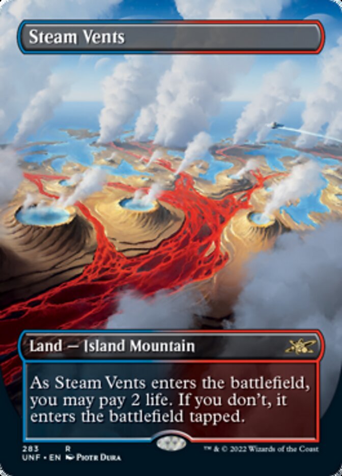 Steam Vents (Borderless) [Unfinity] | Eastridge Sports Cards & Games