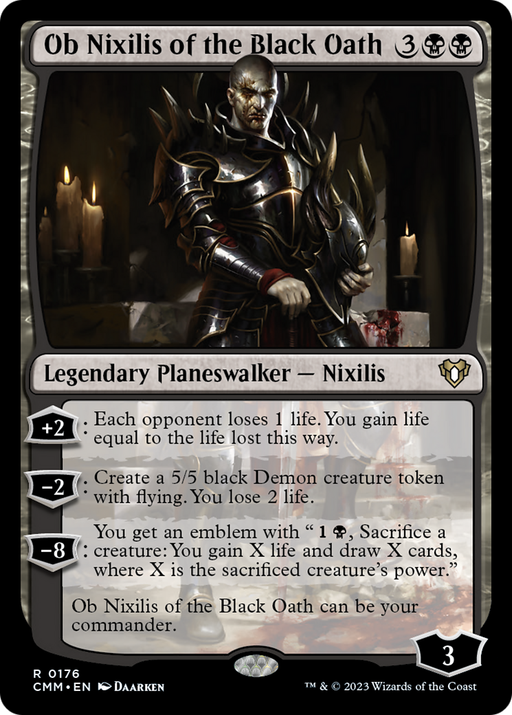 Ob Nixilis of the Black Oath [Commander Masters] | Eastridge Sports Cards & Games