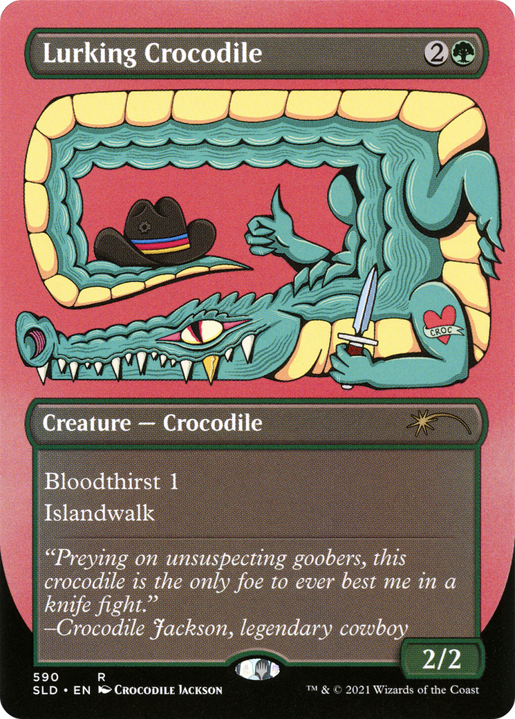 Lurking Crocodile [Secret Lair Drop Promos] | Eastridge Sports Cards & Games