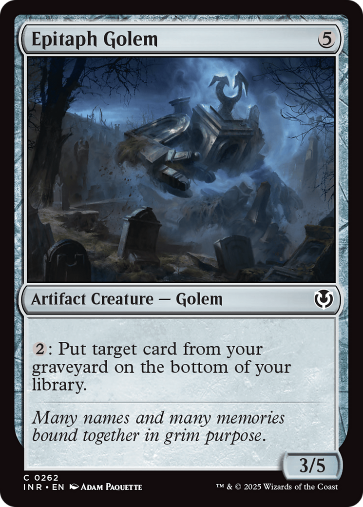 Epitaph Golem [Innistrad Remastered] | Eastridge Sports Cards & Games