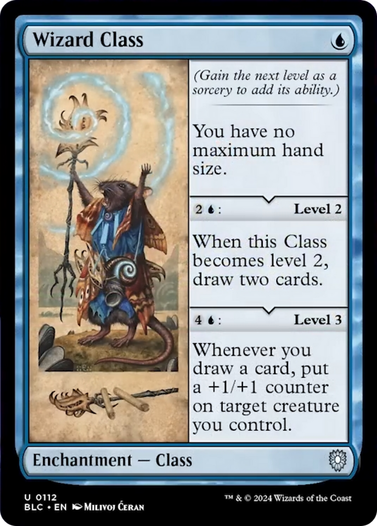 Wizard Class [Bloomburrow Commander] | Eastridge Sports Cards & Games