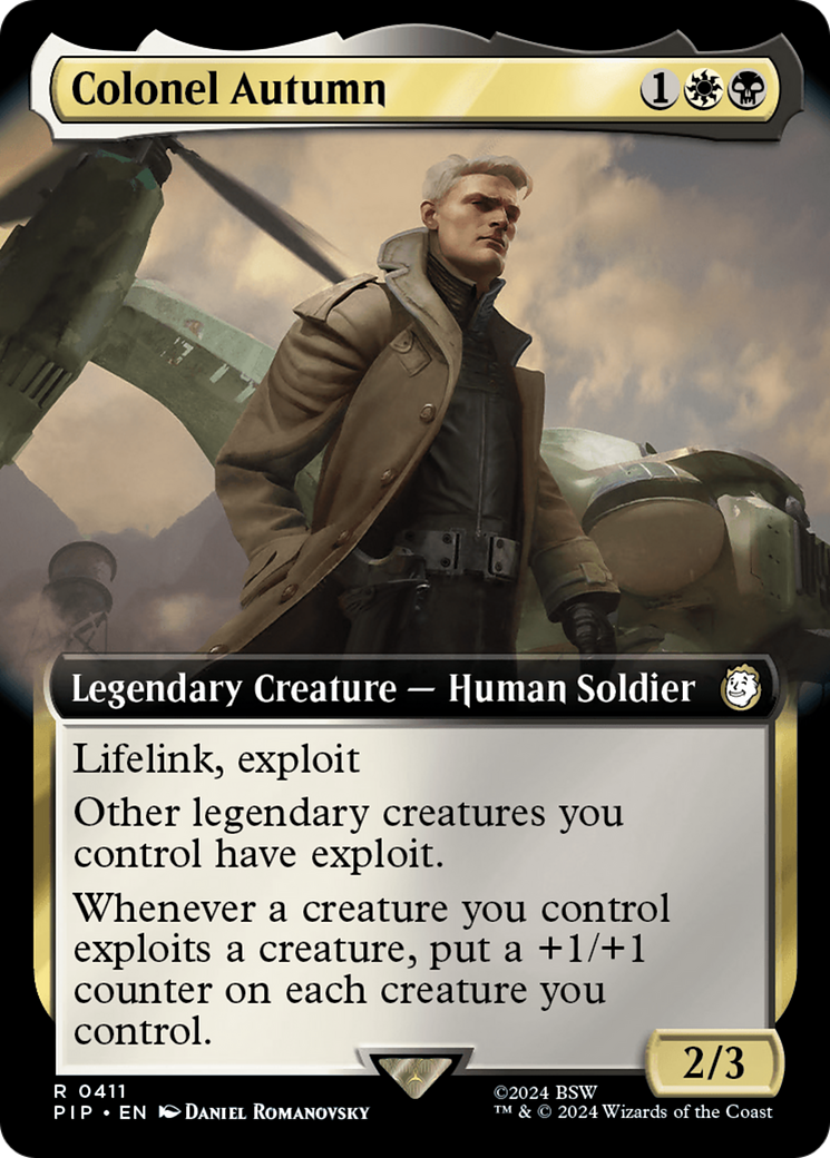 Colonel Autumn (Extended Art) [Fallout] | Eastridge Sports Cards & Games