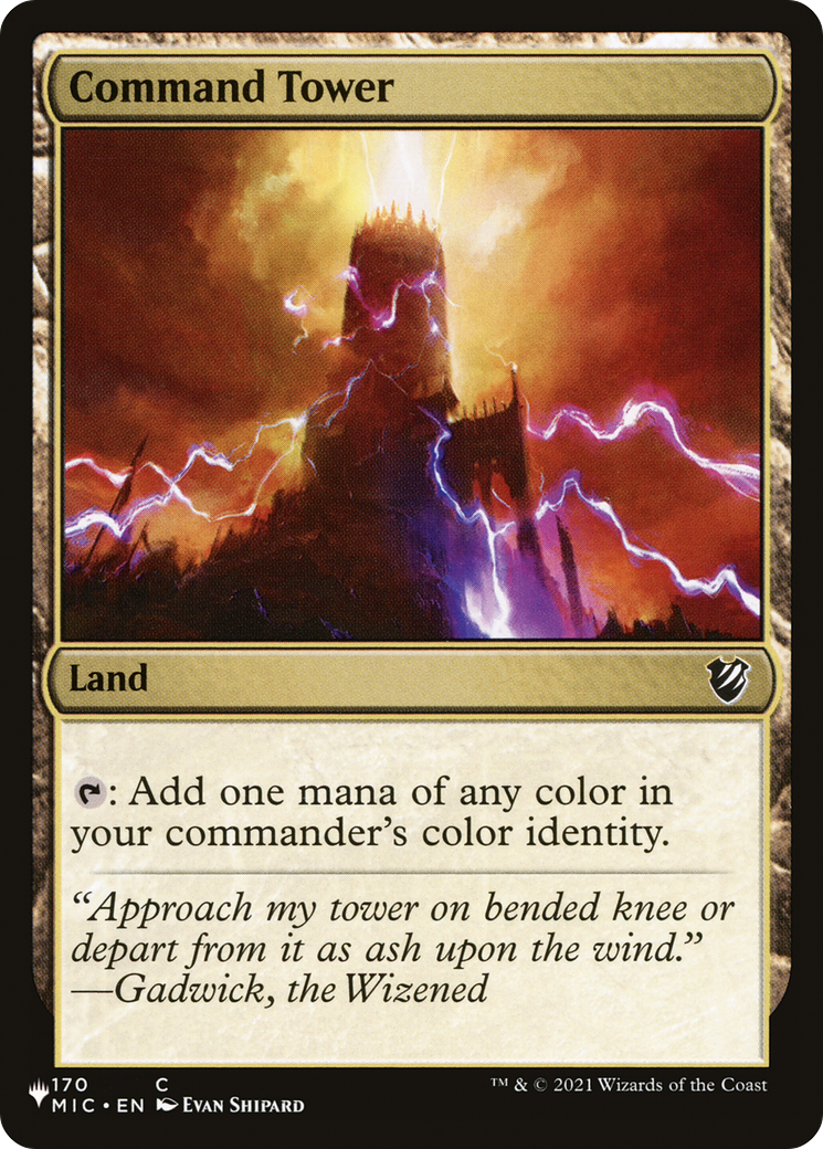 Command Tower (MIC) [The List] | Eastridge Sports Cards & Games