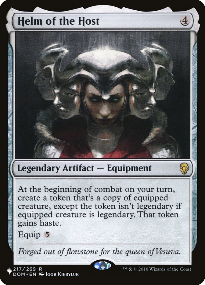 Helm of the Host [The List] | Eastridge Sports Cards & Games