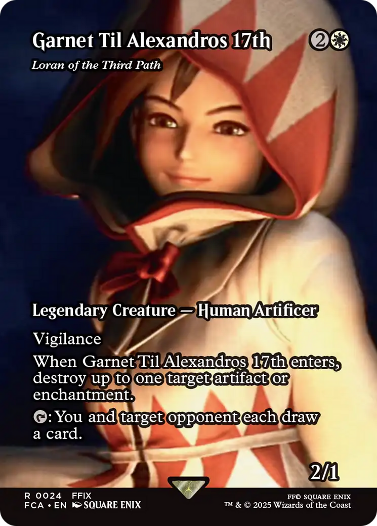 Garnet Til Alexandros 17th - Loran of the Third Path (Showcase) [FINAL FANTASY : Through the Ages] | Eastridge Sports Cards & Games
