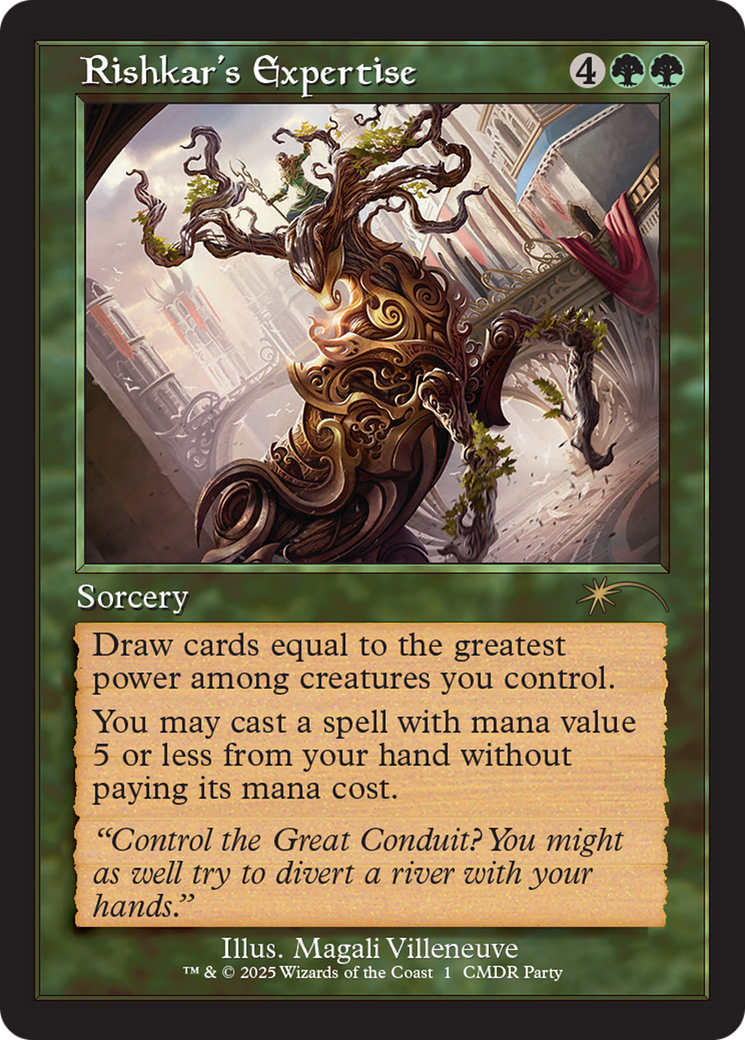 Rishkar's Expertise (Retro Frame) [Wizards Play Network 2025] | Eastridge Sports Cards & Games