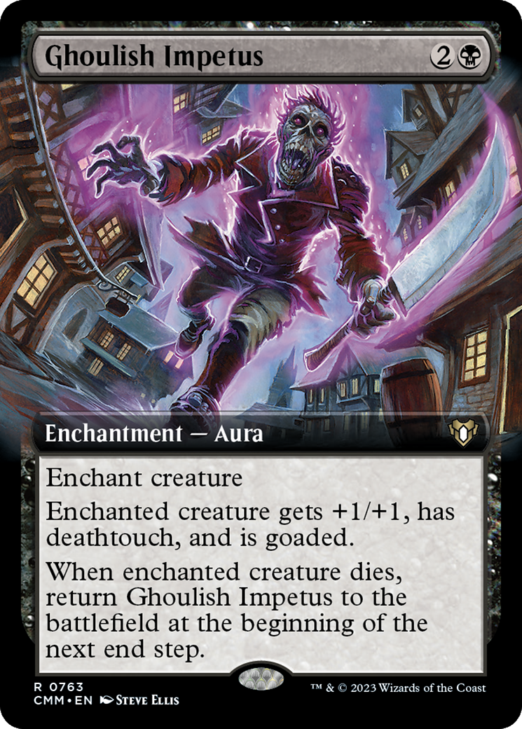 Ghoulish Impetus (Extended Art) [Commander Masters] | Eastridge Sports Cards & Games