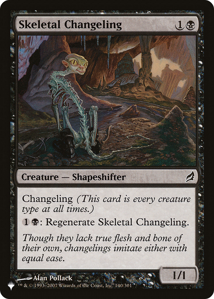 Skeletal Changeling [The List] | Eastridge Sports Cards & Games