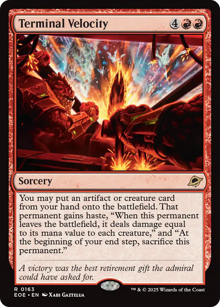Terminal Velocity [Edge of Eternities] | Eastridge Sports Cards & Games