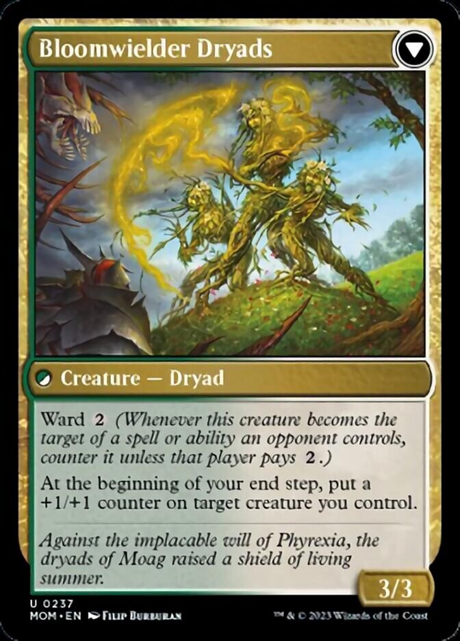 Invasion of Moag // Bloomweaver Dryads [March of the Machine] | Eastridge Sports Cards & Games