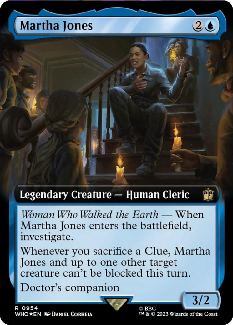 Martha Jones (Extended Art) (Surge Foil) [Doctor Who] | Eastridge Sports Cards & Games