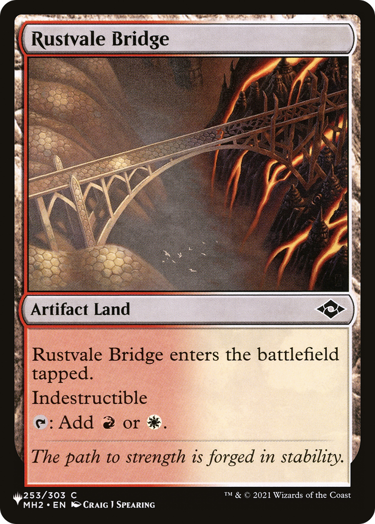 Rustvale Bridge [The List] | Eastridge Sports Cards & Games