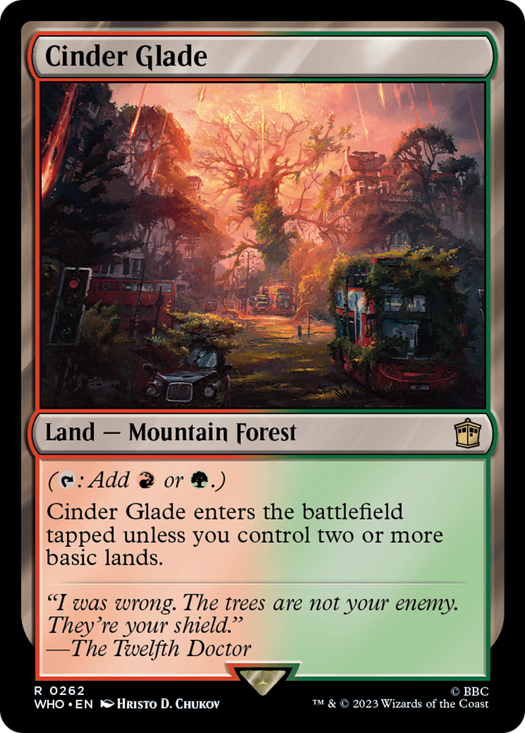 Cinder Glade [Doctor Who] | Eastridge Sports Cards & Games