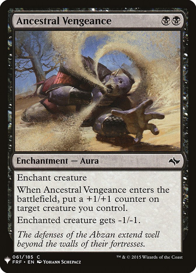 Ancestral Vengeance [Mystery Booster] | Eastridge Sports Cards & Games