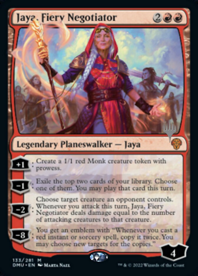 Jaya, Fiery Negotiator (Promo Pack) [Dominaria United Promos] | Eastridge Sports Cards & Games