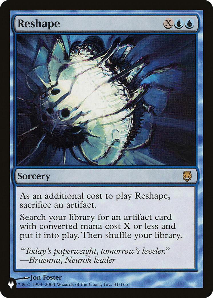 Reshape [The List] | Eastridge Sports Cards & Games