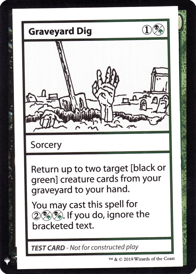 Graveyard Dig [Mystery Booster Playtest Cards] | Eastridge Sports Cards & Games