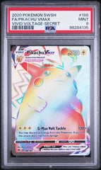 2020 Pokemon Vivid Voltage #188 Pikachu VMax - Full Art Secret Rare PSA 9 | Eastridge Sports Cards & Games
