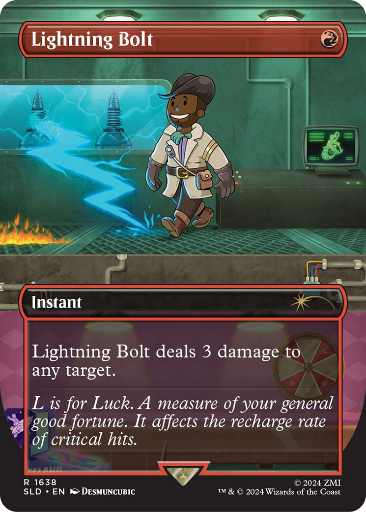 Lightning Bolt (1638) [Secret Lair Drop Series] | Eastridge Sports Cards & Games