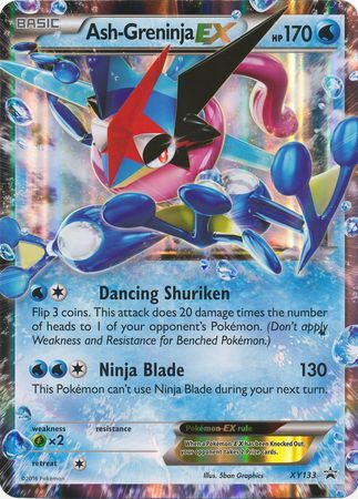 Ash-Greninja EX (XY133) (Jumbo Card) [XY: Black Star Promos] | Eastridge Sports Cards & Games