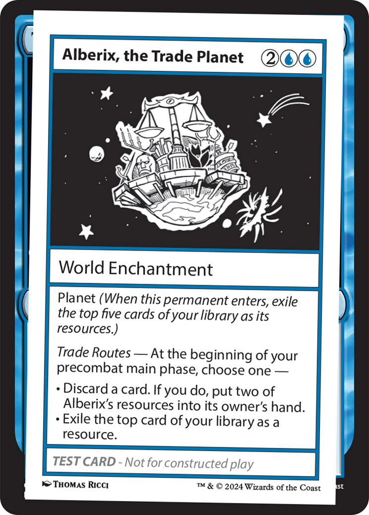 Alberix, the Trade Planet [Mystery Booster 2 Playtest Cards] | Eastridge Sports Cards & Games