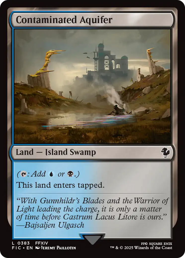 Contaminated Aquifer [FINAL FANTASY Commander] | Eastridge Sports Cards & Games