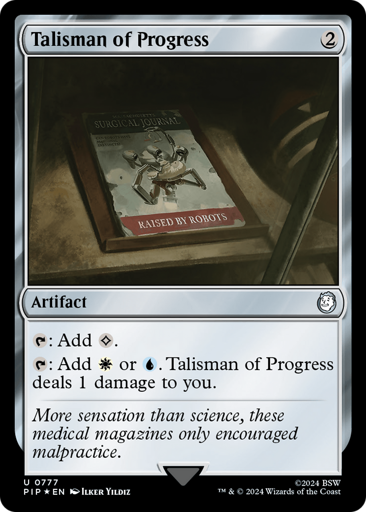 Talisman of Progress (Surge Foil) [Fallout] | Eastridge Sports Cards & Games