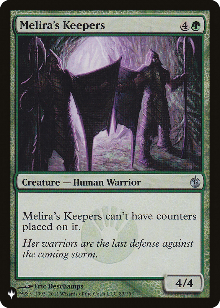 Melira's Keepers [The List] | Eastridge Sports Cards & Games