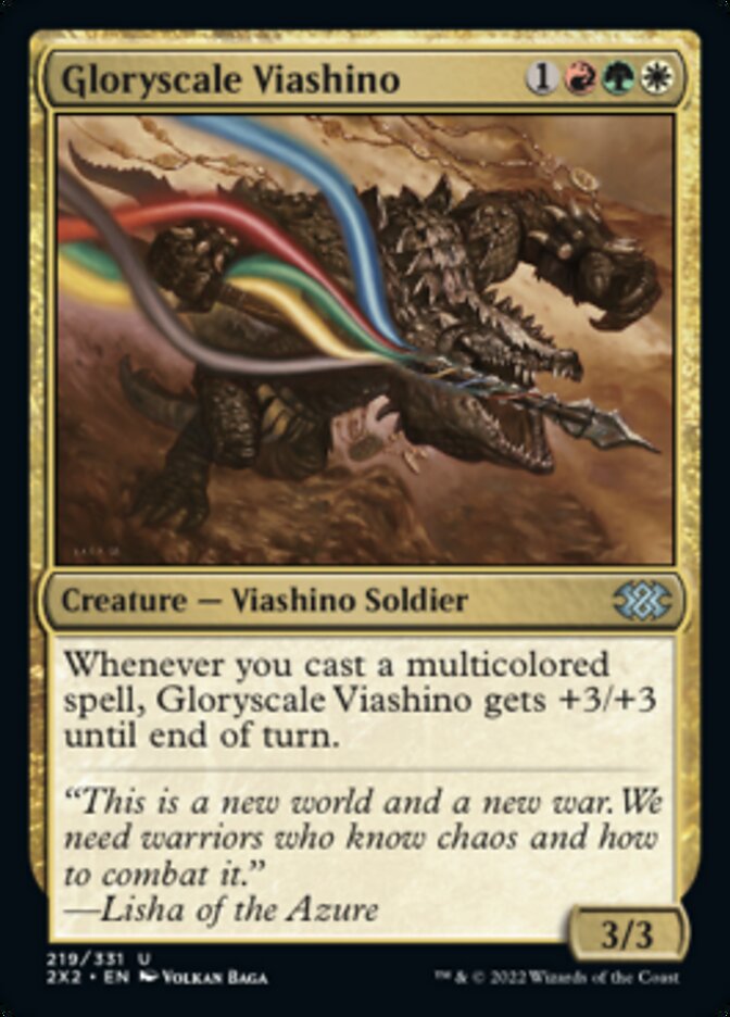 Gloryscale Viashino [Double Masters 2022] | Eastridge Sports Cards & Games