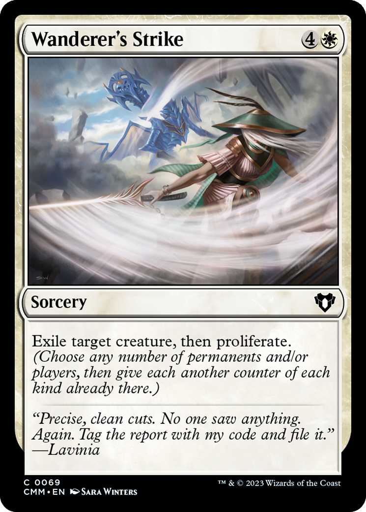 Wanderer's Strike [Commander Masters] | Eastridge Sports Cards & Games