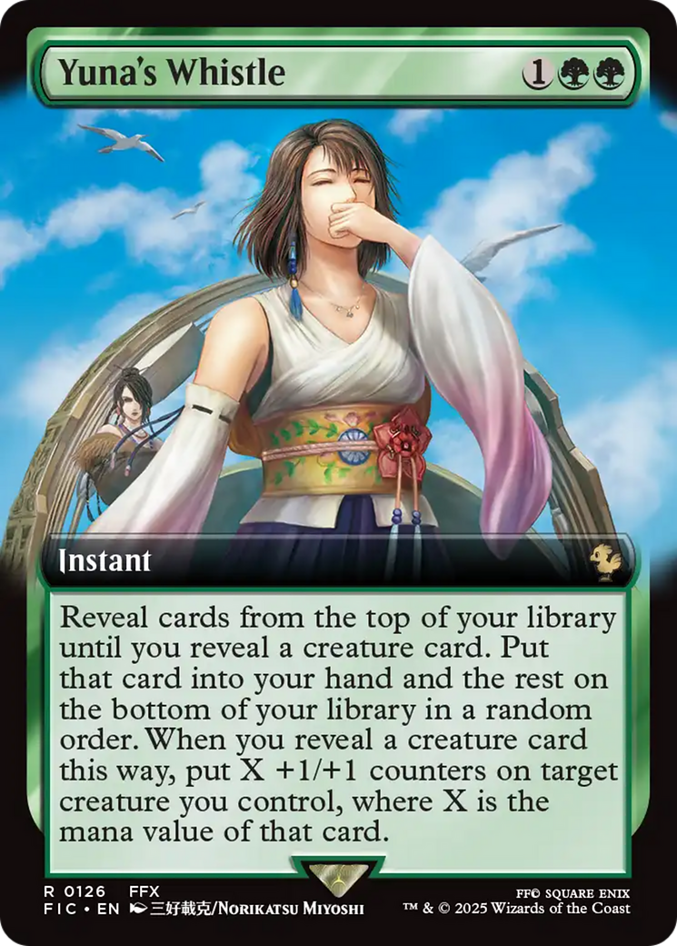 Yuna's Whistle (Extended Art) [FINAL FANTASY Commander] | Eastridge Sports Cards & Games