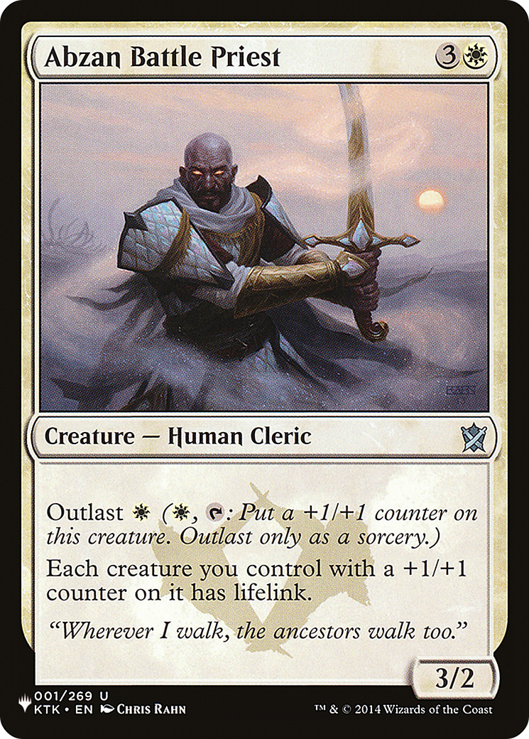 Abzan Battle Priest [The List] | Eastridge Sports Cards & Games