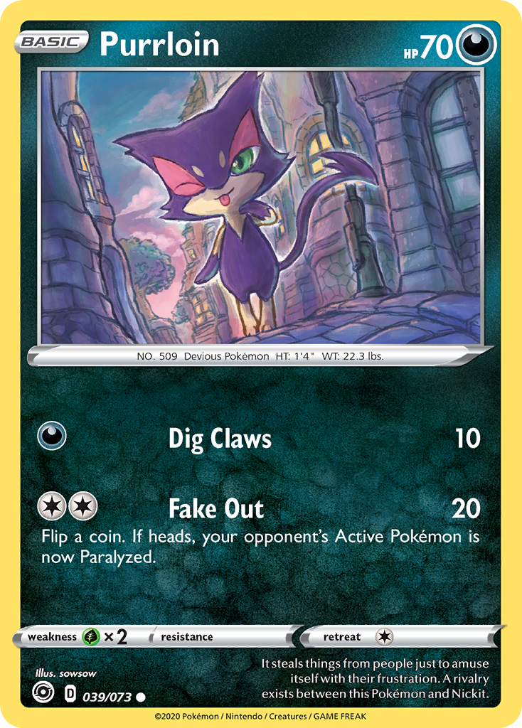 Purrloin (039/073) [Sword & Shield: Champion's Path] | Eastridge Sports Cards & Games