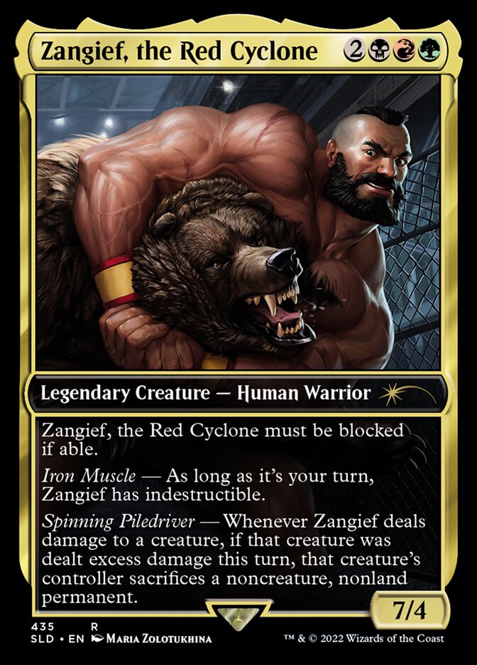 Zangief, the Red Cyclone [Secret Lair Drop Series] | Eastridge Sports Cards & Games