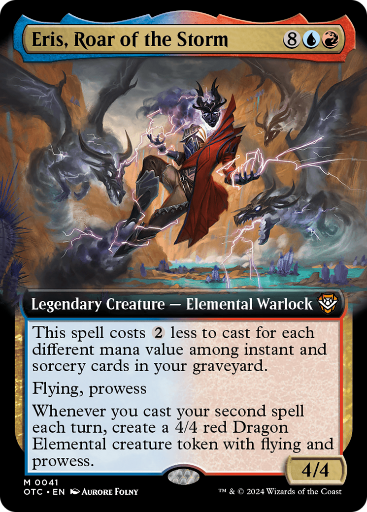 Eris, Roar of the Storm (Extended Art) [Outlaws of Thunder Junction Commander] | Eastridge Sports Cards & Games
