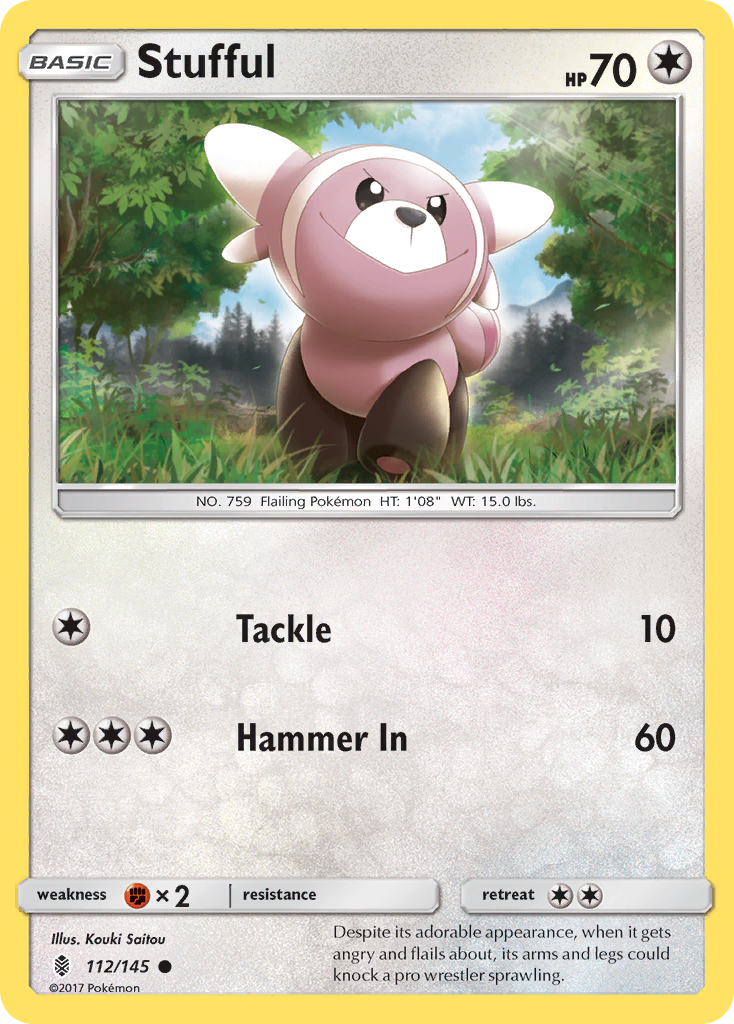 Stufful (112/145) [Sun & Moon: Guardians Rising] | Eastridge Sports Cards & Games