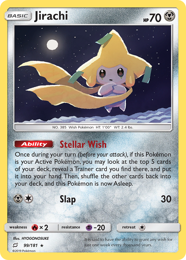 Jirachi (99/181) [Sun & Moon: Team Up] | Eastridge Sports Cards & Games