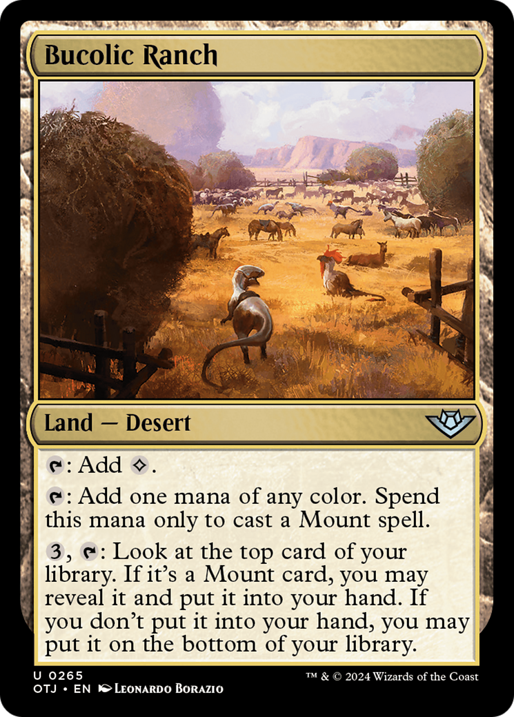 Bucolic Ranch [Outlaws of Thunder Junction] | Eastridge Sports Cards & Games