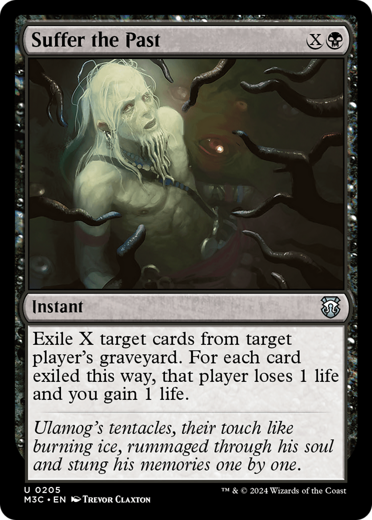 Suffer the Past (Ripple Foil) [Modern Horizons 3 Commander] | Eastridge Sports Cards & Games