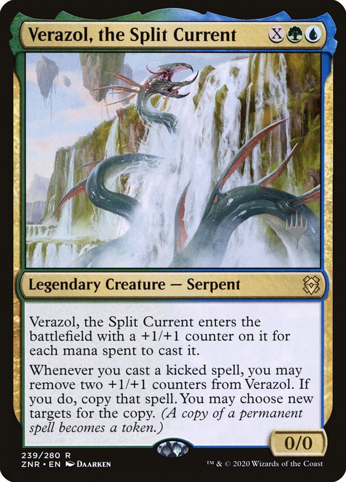 Verazol, the Split Current (Promo Pack) [Zendikar Rising Promos] | Eastridge Sports Cards & Games