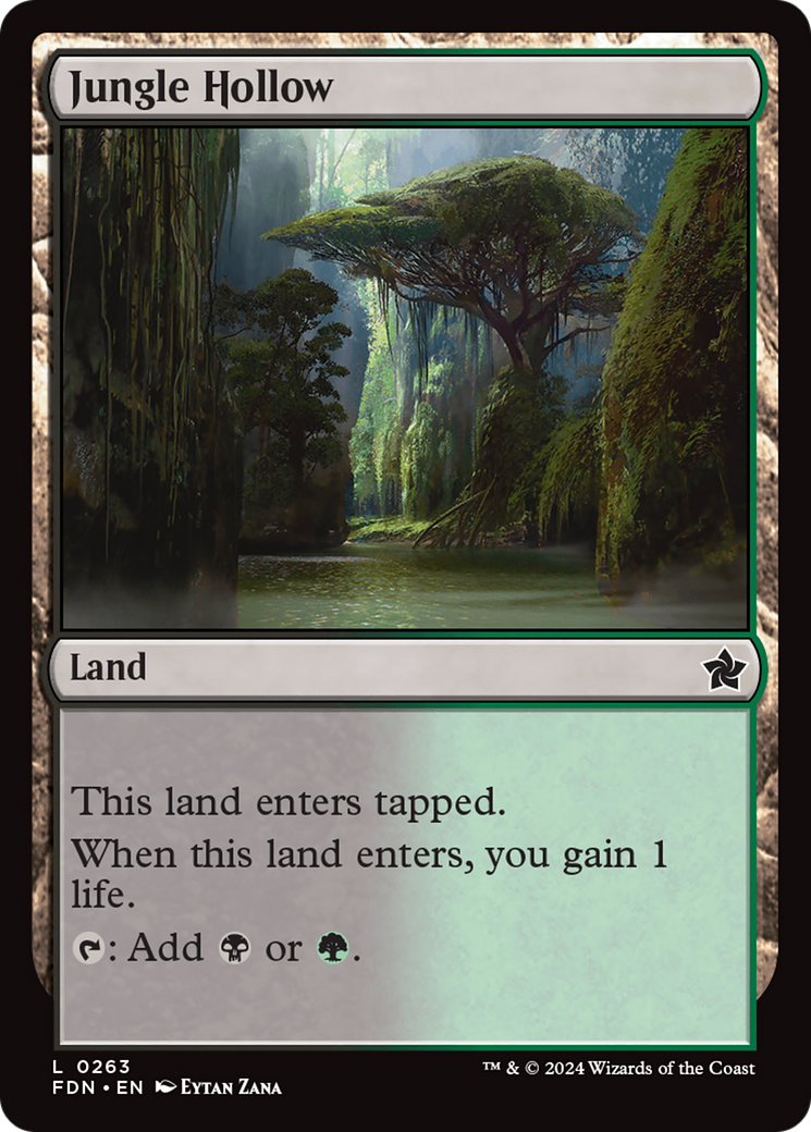 Jungle Hollow [Foundations] | Eastridge Sports Cards & Games
